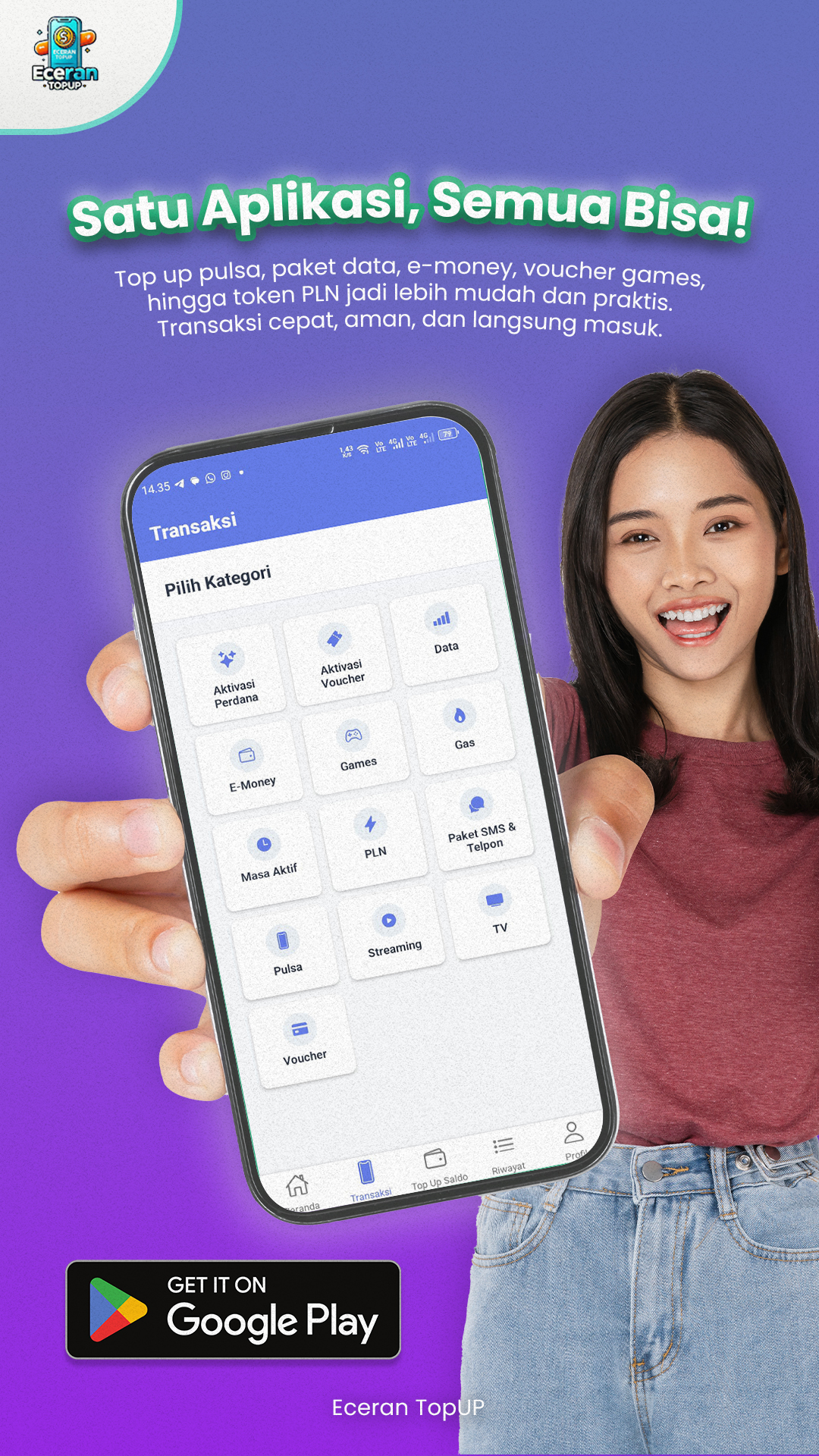 Eceran TopUp Screenshot 1
